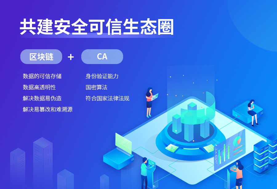 共建安全可信生態圈--網證通成功落地CA+區塊鏈戰略聯盟合作